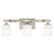 Kichler 55002NI Three Light Bath, Brushed Nickel (3)