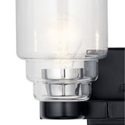 Kichler 55011BK Two Light Bath, Black (5)