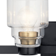 Kichler 55013BK Four Light Bath, Black (6)