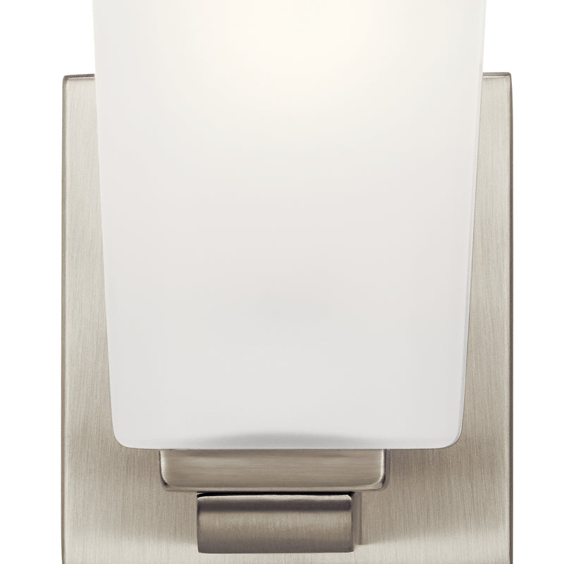 Kichler 55015NI One Light Wall Sconce, Brushed Nickel (4)