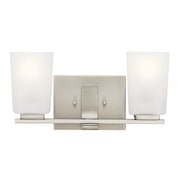 Kichler 55016NI Two Light Bath, Brushed Nickel (2)