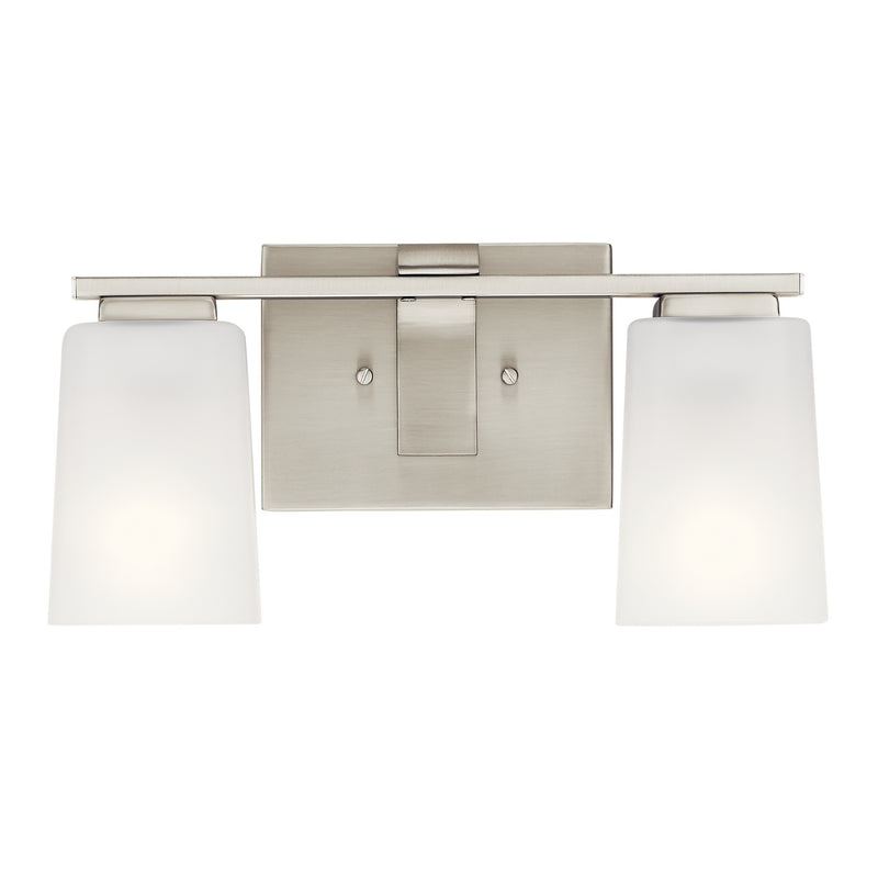 Kichler 55016NI Two Light Bath, Brushed Nickel (3)