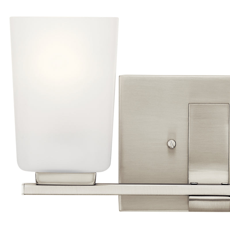 Kichler 55016NI Two Light Bath, Brushed Nickel (4)