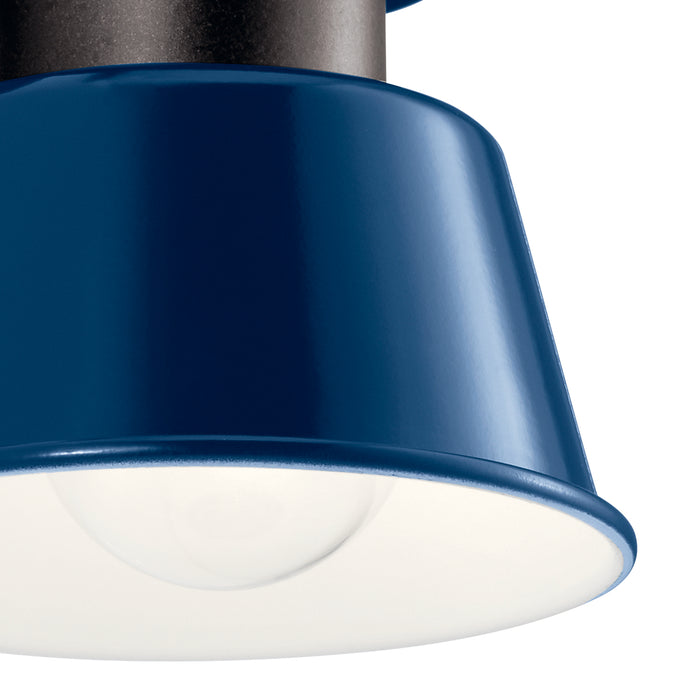 Kichler 59000CBL Lozano One Light Outdoor Wall Mount, Catalina Blue Alternate Image 2.jpg