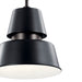 Kichler 59003BK Lozano One Light Outdoor Pendant, Black Alternate Image.jpg