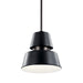 Kichler 59003BK Lozano One Light Outdoor Pendant, Black Alternate Image 2.jpg