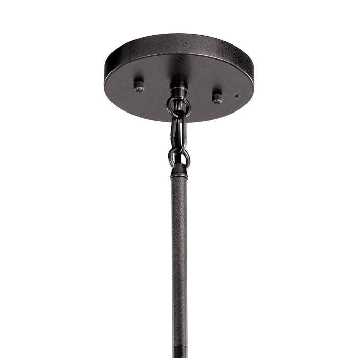 Kichler 59003BK Lozano One Light Outdoor Pendant, Black Alternate Image 3.jpg