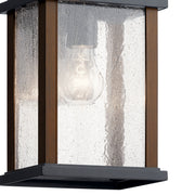 Kichler 59017BK One Light Outdoor Wall Mount, Black (2)