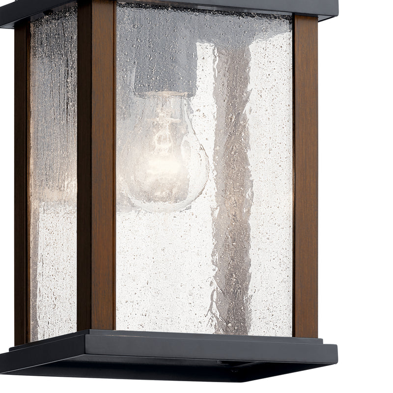 Kichler 59017BK One Light Outdoor Wall Mount, Black (2)