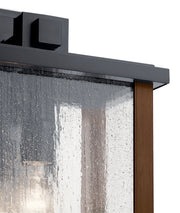 Kichler 59018BK One Light Outdoor Wall Mount, Black (2)