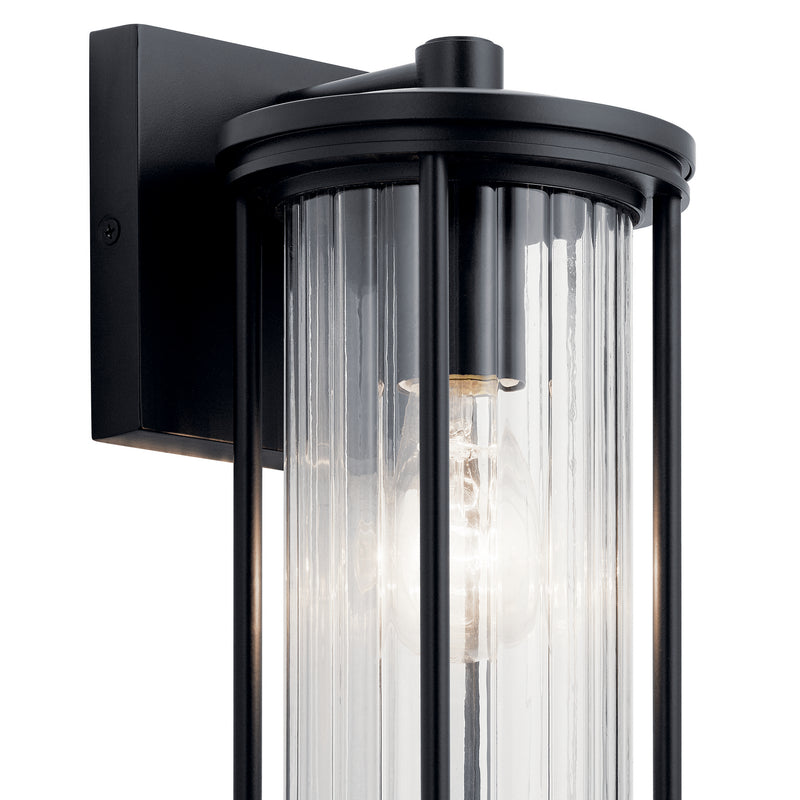 Kichler 59022BK One Light Outdoor Wall Mount, Black (2)