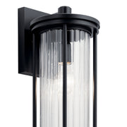 Kichler 59023BK One Light Outdoor Wall Mount, Black (2)
