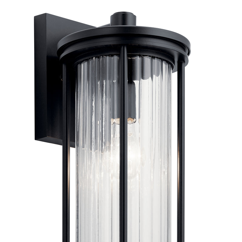 Kichler 59023BK One Light Outdoor Wall Mount, Black (2)