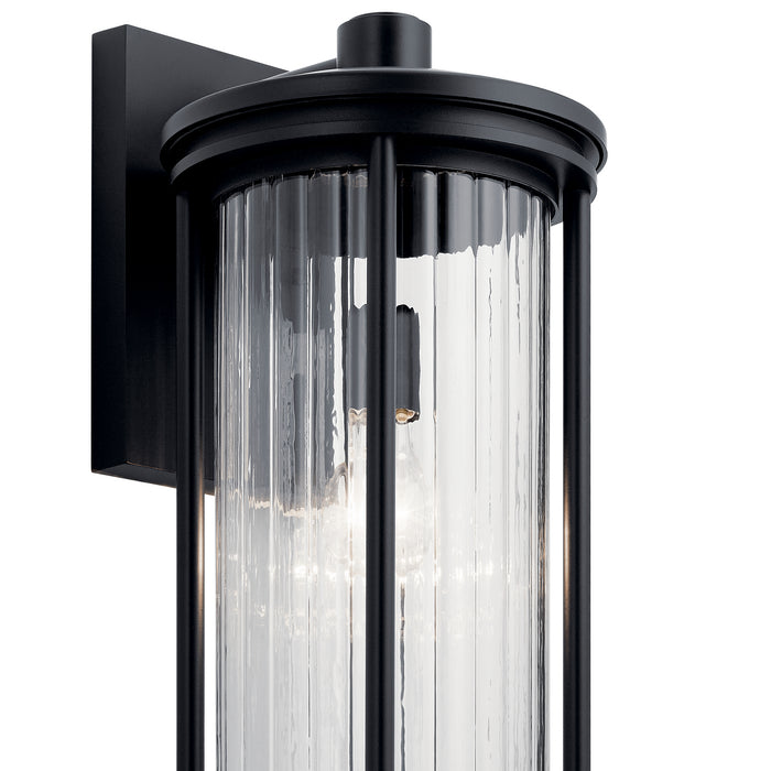 Kichler 59024BK Barras One Light Outdoor Wall Mount, Black Alternate Image.jpg