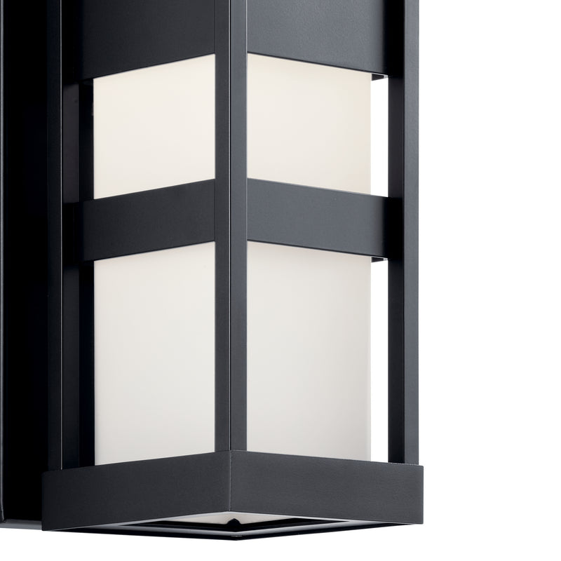 Kichler 59036BKLED LED Outdoor Wall Mount, Black (2)