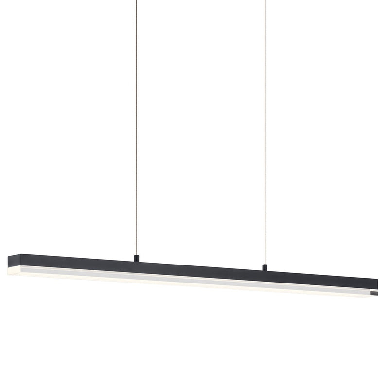 Kichler 83593MBK LED Linear Chandelier, Matte Black (2)