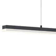 Kichler 83593MBK LED Linear Chandelier, Matte Black (3)