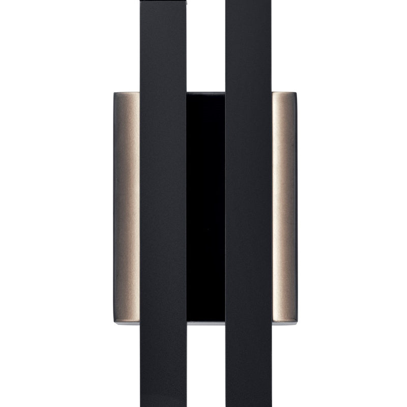 Kichler 83702MBK LED Wall Sconce, Matte Black (3)