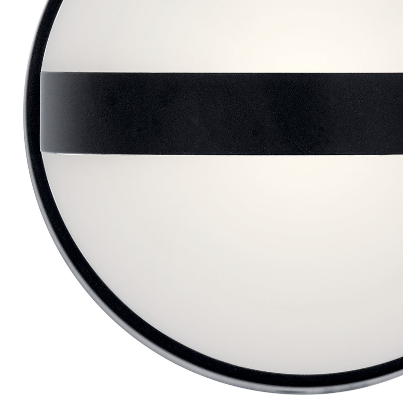 Kichler 85090MBK LED Wall Sconce, Matte Black (2)