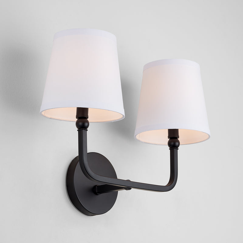 Capital Lighting 119321MB-674 Dawson Two Light Vanity, Matte Black Alternate Image 4.jpg