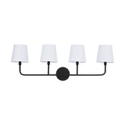 Capital Lighting 119341MB-674 Dawson Four Light Vanity, Matte Black Alternate Image 2.jpg