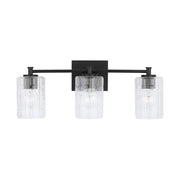 Capital Lighting 138331MB-491 Emerson Three Light Vanity, Matte Black Alternate Image 2.jpg
