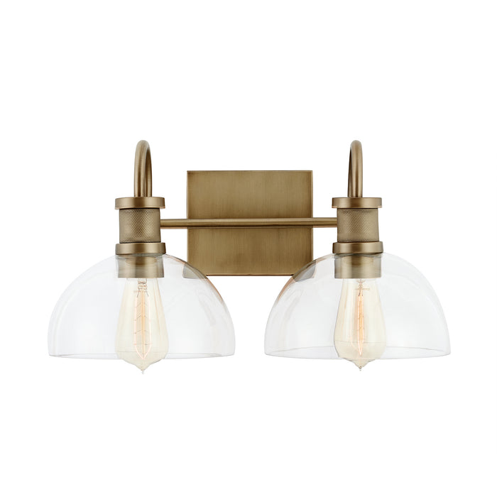 Capital Lighting 139123AD-497 Cassidy Two Light Vanity, Aged Brass Alternate Image.jpg