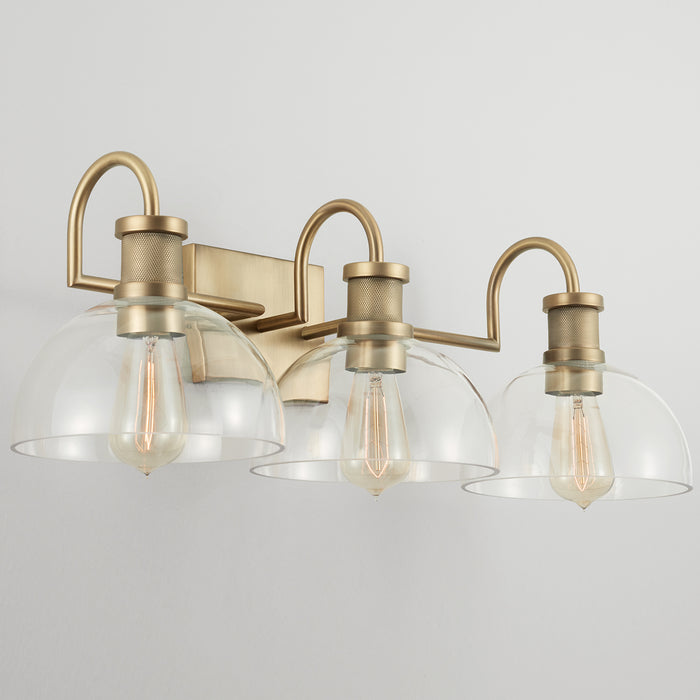 Capital Lighting 139133AD-497 Cassidy Three Light Vanity, Aged Brass Alternate Image 4.jpg