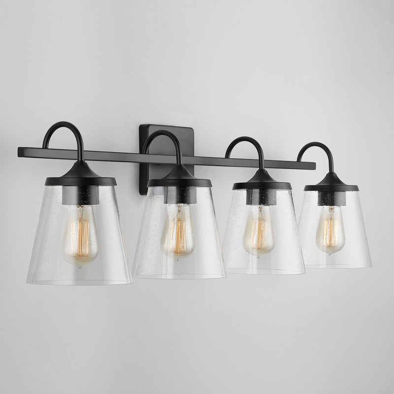 Capital Lighting 139142MB-496 Jayne Four Light Vanity, Matte Black Alternate Image 4.jpg
