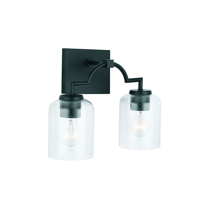 Capital Lighting 139321MB-500 Carter Two Light Vanity, Matte Black Alternate Image.jpg