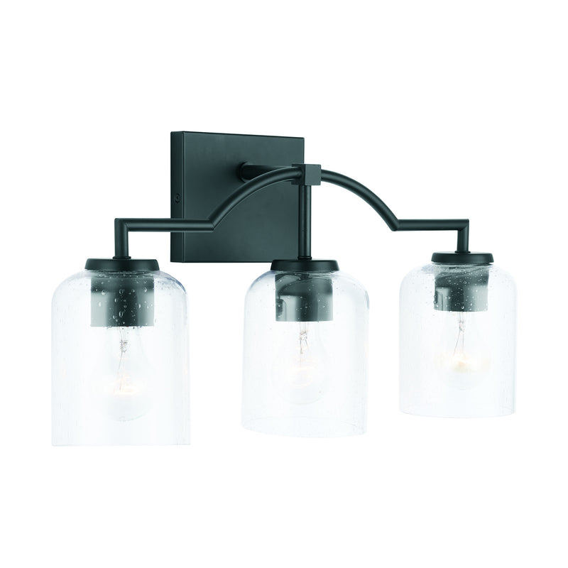 Capital Lighting 139331MB-500 Carter Three Light Vanity, Matte Black Alternate Image.jpg