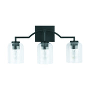 Capital Lighting 139331MB-500 Carter Three Light Vanity, Matte Black Alternate Image 2.jpg
