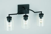 Capital Lighting 139331MB-500 Carter Three Light Vanity, Matte Black Alternate Image.jpg