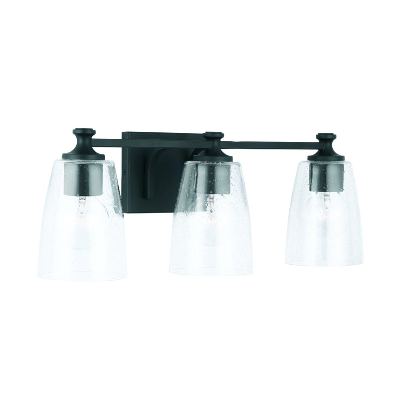 Capital Lighting 140931MB-506 Myles Three Light Vanity, Matte Black Alternate Image.jpg