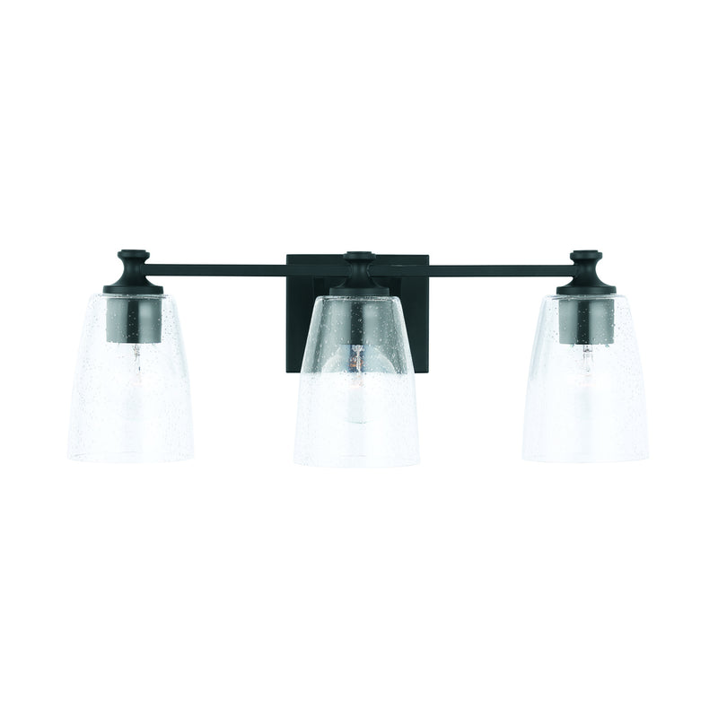 Capital Lighting 140931MB-506 Myles Three Light Vanity, Matte Black Alternate Image 2.jpg