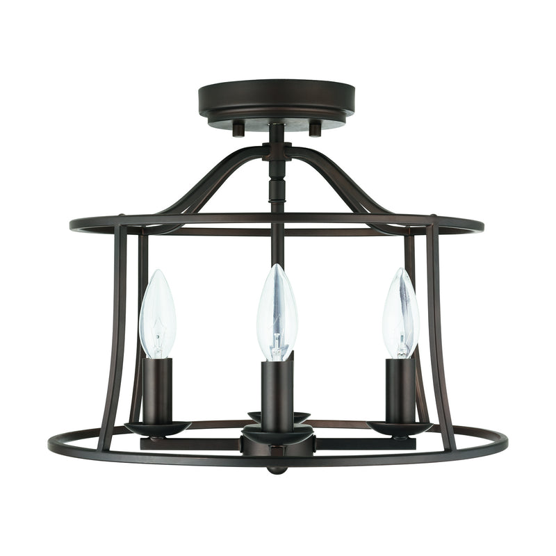 Capital Lighting 239541BZ Cameron Four Light Flush and Semi-Flush, Bronze Alternate Image 3.jpg