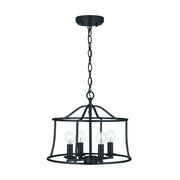 Capital Lighting 239541MB Cameron Four Light Flush and Semi-Flush, Matte Black Alternate Image.jpg