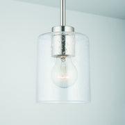 Capital Lighting 328511BN-449 Greyson One Light Pendant, Brushed Nickel Alternate Image 3.jpg