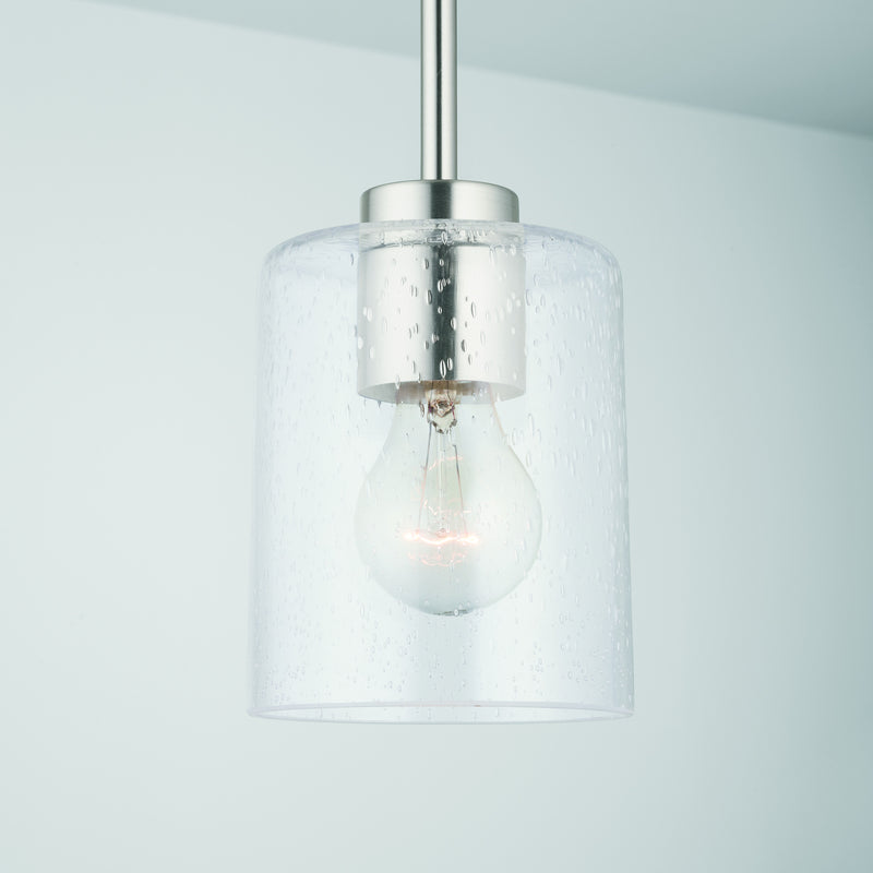 Capital Lighting 328511BN-449 Greyson One Light Pendant, Brushed Nickel Alternate Image 3.jpg