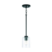 Capital Lighting 328511MB-449 Greyson One Light Pendant, Matte Black Alternate Image.jpg