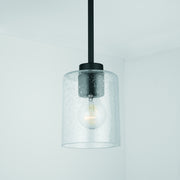 Capital Lighting 328511MB-449 Greyson One Light Pendant, Matte Black Alternate Image 2.jpg