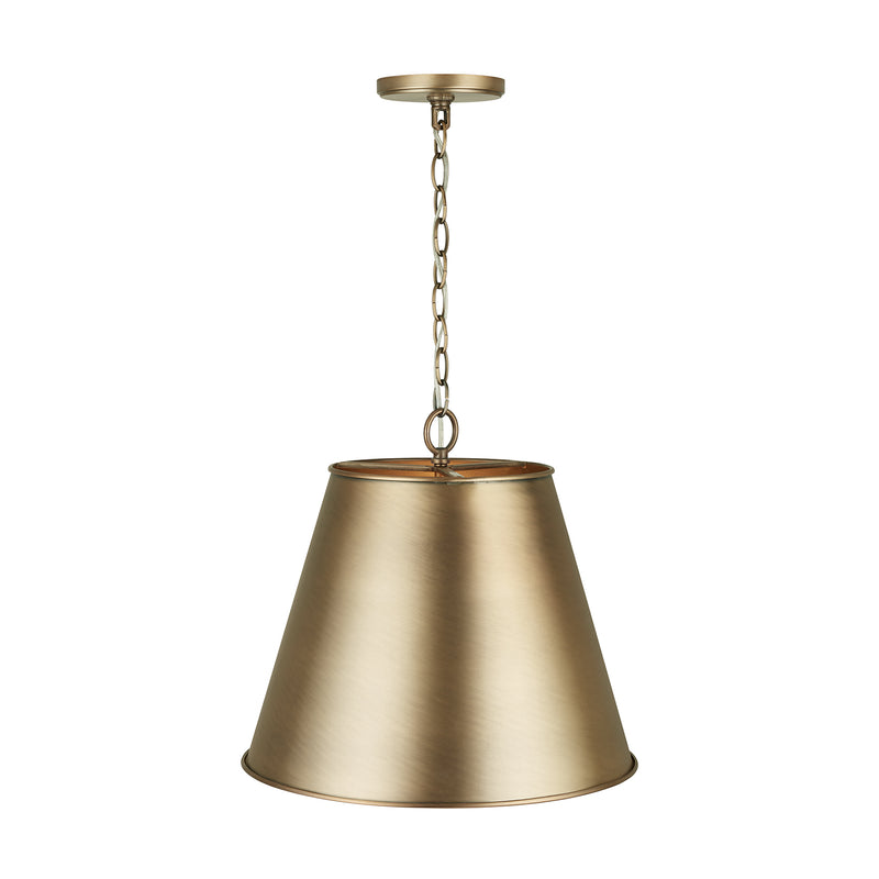 Capital Lighting 337811AD Welker One Light Pendant, Aged Brass Alternate Image.jpg