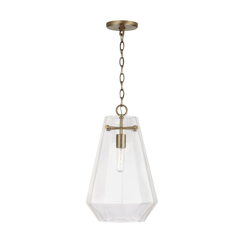 Capital Lighting 338316AD Lee One Light Pendant, Aged Brass Alternate Image 2.jpg