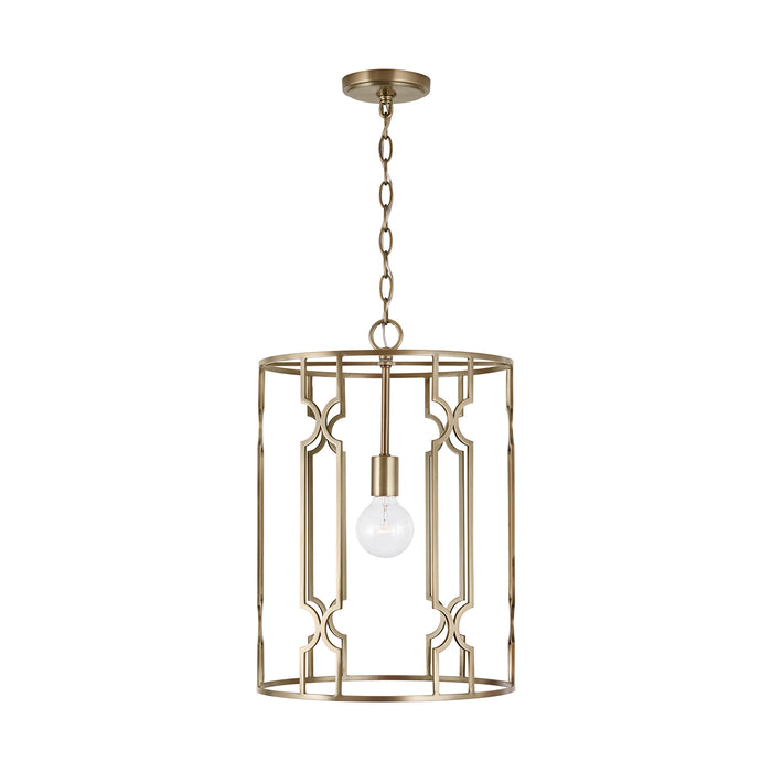Capital Lighting 338911AD Jordyn One Light Pendant, Aged Brass Alternate Image 2.jpg