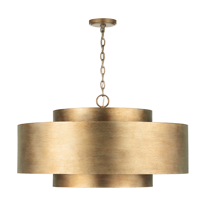 Capital Lighting 339091ML Jude Nine Light Pendant, Mystic Lustre Alternate Image 2.jpg