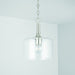 Capital Lighting 339311BN Carter One Light Pendant, Brushed Nickel Alternate Image 2.jpg