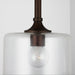 Capital Lighting 339311BZ Carter One Light Pendant, Bronze Alternate Image.jpg