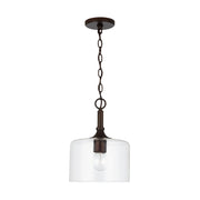 Capital Lighting 339311BZ Carter One Light Pendant, Bronze Alternate Image 3.jpg
