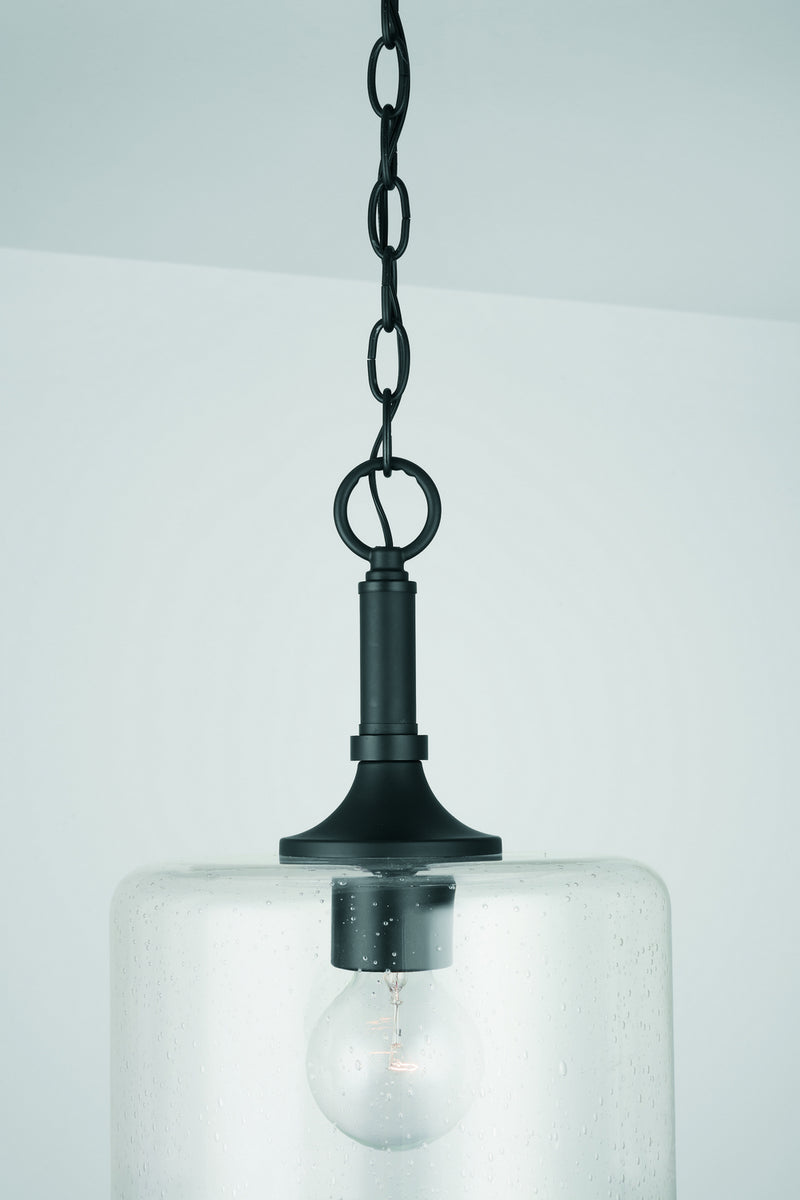 Capital Lighting 339311MB Carter One Light Pendant, Matte Black Alternate Image 3.jpg