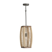 Capital Lighting 340311YG Jacob One Light Pendant, Grey Wash and Grey Iron Alternate Image.jpg